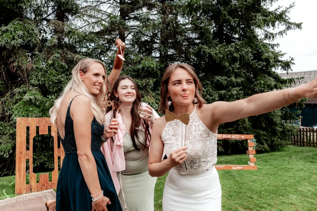Fotobox-Schnappschuss in Hattingen The Boho Nest Eventlocation